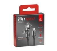 38736 Lampa Cavo Usb Type-C Type-C con connettore multidirezionale - 100 cm