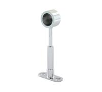 38743 Q.TA' 24 REGGITUBO FINALE TONDO REGOLABILE CROM D 18 MM