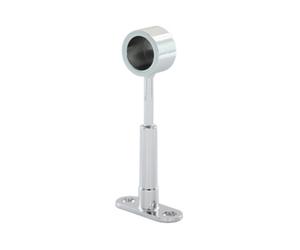 38743 Q.TA' 24 REGGITUBO FINALE TONDO REGOLABILE CROM D 18 MM
