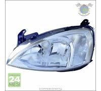 38890 Faro Proiettore Sx Sinistro per Opel 2001/10>2002/06 Opel 2000/09>2002/06