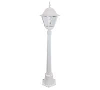 Lampione new york h 110 cm 1 luce bianco