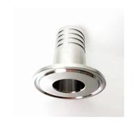 38mm 1-1/2" Hose Barb x 1.5" Tri Clamp SUS 304 Stainless Steel Tri-Clamp Hosetail Coupler Fitting Home