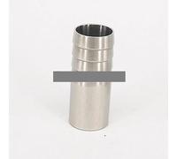 38mm 1.5" Tube O/D 304 Stainless Steel Hose Barb Weld Pipe Fitting Connector