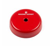 38mm Dia X 10mm Alnico Pot Magnete, 5.2mm Dia Countersunk Foro - 13kg Tiro
