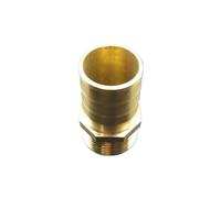 38mm Hose Barb x 1-1/4" Male BSP Thread Brass Barbed Pipe Fitting Coupler Connector Adapter For Fuel Gas Water