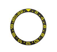 38mm in ceramica lunetta orologio lunetta inserto per GMT007 cassa orologio
