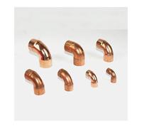 38mm Inner Dia x1.2mm Thickness Scoket Weld Copper End Feed 90 Deg Elbow Coupler Plumbing Fitting Water Gas Oil