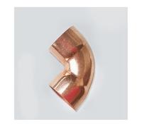 38mm Inner Dia x1.5mm Thickness Copper 45 Elbow Scoket Weld End Feed Coupler Plumbing Fitting Water Gas Oil 45 Deg