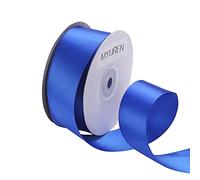 38mm Nastro di Raso, Nastro per Artigianato Natale Decorazioni, Adatto per confezionare Regali, Feste di Compleanno, Matrimoni, abbellire e Tanti Altri (Blu Reale, 22.5 Metri)