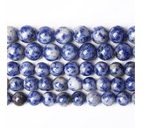 38PCS 10mm Sodalite Naturale Perline Rotonde Sciolto Pietra Perline per la creazione di gioielli fai da te Braccialetto 15 "ZW-A-280