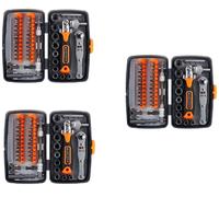 38Pz Set di Punte per Cacciavite 10 Kit di Chiavi a Cricchetto a Presa Esagon...