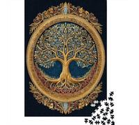 38x26cm/1000pcs Puzzle Impossibili Albero della vita Decorazione Per La Casa. Rilassamento E Intelligence Per Adulti