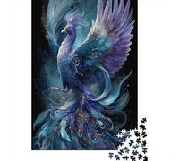 38x26cm/1000pcs Puzzle Impossibili Maestosa e misteriosa fenice, nebulosa argentata Decorazione Per La Casa. Rilassamento E Intelligence Per Adulti