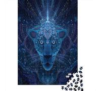 38x26cm/1000pcs Puzzle Impossibili Rituale magico Giaguaro Decorazione Per La Casa. Rilassamento E Intelligence Per Adulti