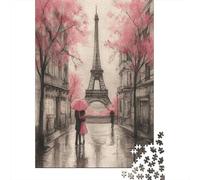 38x26cm/1000pcs Puzzle Impossibili Romanticismo parigino Decorazione Per La Casa. Rilassamento E Intelligence Per Adulti
