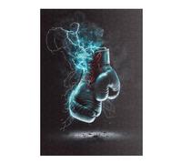 38x26cm/1000pcs Puzzle Per Adolescenti Electric Boxing Gloves Artwork Puzzle Per Adulti Analisi E Logica Ogni Pezzo È Unico - Giochi Rompicapo Per Famiglie 38x26cm/1000pcs