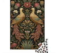 38x26cm/1000pcs Puzzle Per Adulti Due fenici Donna Uomo Tavola Di Legno Ad Incastro Di Precisione Fiores