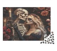 38x26cm/1000pcsRomanticismo scheletrico Jigsaw,Stile gotico romantico Puzzle Fai Da Te Per Adulti E Folla Dai 14 Anni in Su