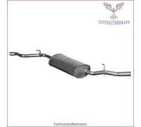 39.31.07 Silenziatore posteriore Imasaf per FIAT ELBA INNOCENTI