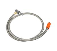 39.4" Pneumatico Gonfiatore Tubo Adattatore M6 senza Valvola Rilascio