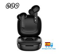 [€39-€5 Promo Code:AEIT05]QCY HT05 ANC auricolare Wireless 40dB Noise Cancelling Bluetooth 5.2 cuffie 6 Mic ENC HD Call TWS auricolari modalità trasparenza HT05 Black