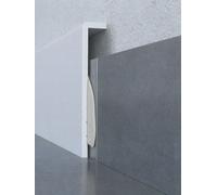 39,60mt di Zoccolino Battiscopa Coprimarmo Bianco in polimeri 95x19mm € 6,30/mt