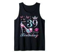 39 È Il Mio Compleanno 39 Anni È la mia Festa per Il 39° Compleanno Canotta