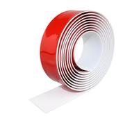 39 Listelli for bordi autoadesivi for pavimenti in PVC, listelli for giunti for pavimenti e piastrelle compositi, listelli sostitutivi for soglie in plastica senza chiodi(White,5cm)