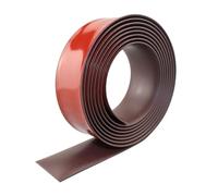 39 Listelli for bordi autoadesivi for pavimenti in PVC, listelli for giunti for pavimenti e piastrelle compositi, listelli sostitutivi for soglie in plastica senza chiodi(Coffee brown,5cm)