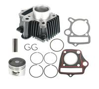39 mm STD Motorcycle Engine Cilinder Gesto del pistone Recostituzione Kit di revisione Compatibile con i modelli 1969 Z50 Z50R CRF50F 50cc Adatta al numero di parte 12101 GB2 000