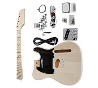 39 Pollici Set Completo Kit Chitarra Elettrica Fai-da-te Corpo In Tiglio Manico In Acero Tutto L'hardware Non Finito insieme professionale della chitarra elettrica (Color : 02)