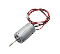 390 Motore di velocità 13000 Giri/min 5V-1 V con Filo per Il rimorchiatore per Esca in Barca Fai-da-Te Accetibili a propulsione Sottomarino compatibili con Un Piccolo Moto d'Acqua(1pcs Left)