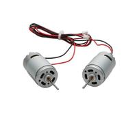 390 Motore di velocità 13000 Giri/min 5V-1 V con Filo per Il rimorchiatore per Esca in Barca Fai-da-Te Accetibili a propulsione Sottomarino compatibili con Un Piccolo Moto d'Acqua(1pair)