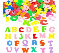 390 Pezzi di Pegatinas de Letras de Espuma Autoadhesivas Lettere Autoadesive In Schiuma Alphabet Sticker Adatti per Il Fai da Te Dei Bambini Temi per la ecorazioni Per Feste