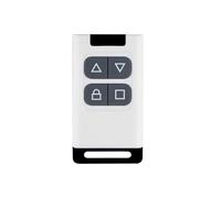 (390 Super-Strong White Square) 433MHz Super Copy Remote Control for Electric Rolling Shutter Garage Door 315MHz Universal Key Fob