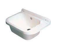 39311 LAVATOIO RESINA A PARETE 50X35 CM CON SIFONE