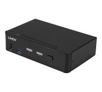 Lindy 39312 switch per keyboard-video-mouse (kvm) Nero - Lindy 39312,