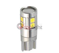 39551 LED TL T10 8 SMD CANBUS 24V (2 pz.) OSRAM CHIP Toplight