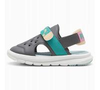 395647-02 Nike Evolve Sandal Toddler Summer Camp Grey scarpe da ginnastica...