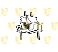 396459 UNIGOM Sospensione, Motore per FORD