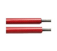 39859356 Ammortizzatori A Gas Per Volvo V70 XC70 08-16 Griglia Divisoria Bagagliaio Griglia Protezione Cani Barriera A Rete A Gas Supporto Ascensore Portellone Supporto(RED CARBON FIBER)