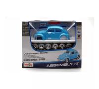 39926 Bburago Maisto Model kit - Volkswagen Beetle azzurra