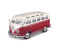 39956 Bburago Model kit - Volkswagen Van "Samba", rosso - Scala 1:24