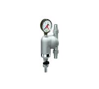 39A4 1 FILTRO CROMATO CON ATTACCHI ORIENTABILI 1' M-M 300µm CON MANOMETRO FAR