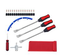 39PCS Kit Attrezzi Pry Pneumatici per Moto Bici Scooter Auto con Custodia Compat