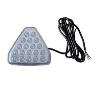 3a Lampada Freno Coda Della Terza Luce Del Freno Flicker Stop Signal Light Triangolo Stile F1 Paraurti Posteriore Sportivo Pilot Light Adatto Per Accessori Auto BBA 3a Luce Di Arresto(Brake Signal 3)