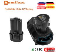 3Ah 6Ah Battery Per Makita 10.8V-12V Li-Ion Batteria BL1013 BL1014 TD090D TD090DW LCT203W LCT204 194550-6 DF030D LCT203W 1 PACK 3.0Ah