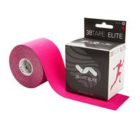 3B ScientificTAPE ELITE, 5m x 5cm di tape Kinesiologia, Nastro elastico di supporto muscolare e delle articolazioni per l'esercizio fisico, lo sport e il recupero delle lesioni, Rosa