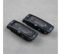 3b0947291 Black 2pcs Rear Reading Map Dome Light Ceiling Lamp for Golf 1998-2005 Superb 3b0947291b