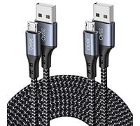 3BAO Micro USB Kabel 2Stück 1M 2M,USB to Micro Ladekabel Schnellladekabel,Nylon Micro Datenkabel für Samsung S7/S6/S5/J7/J6/J5/J3,PS4,Kindle Fire,Huawei, Xiaomi, Tablet, LG, Motorola, Nokia, Sony